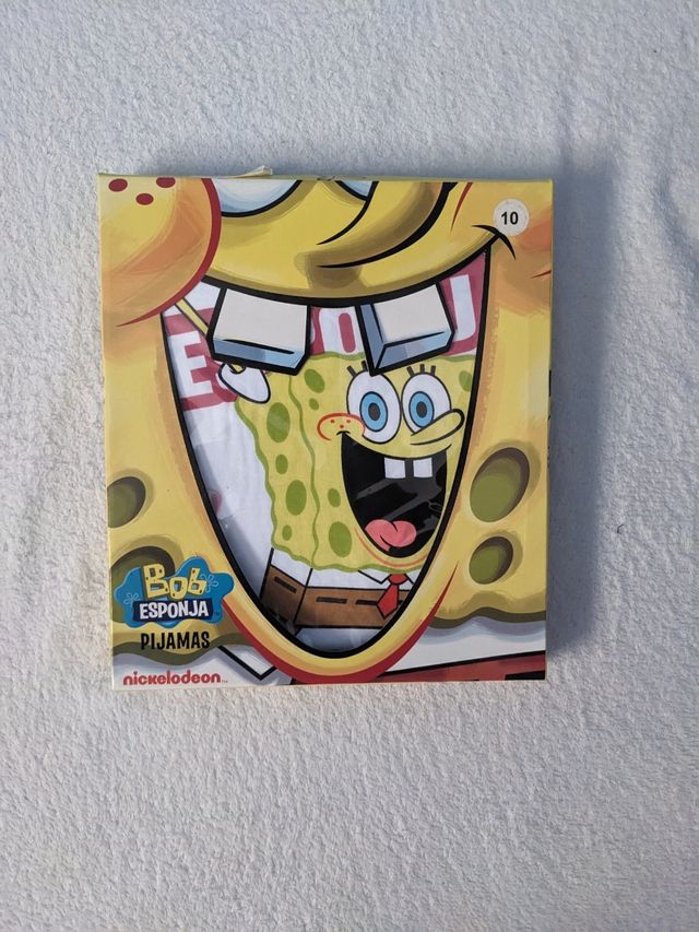 Pijama de Bob esponja