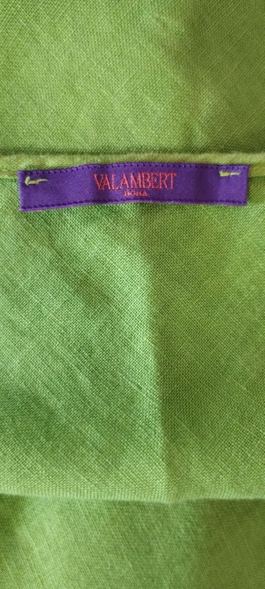 Canotta lunga miniabito 100%lino tg L