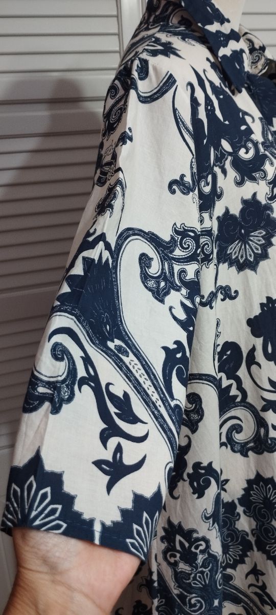 Abito chemisier a trapezio tg unica