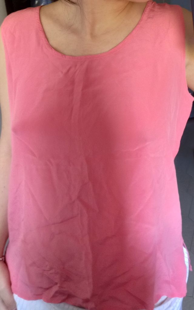 Canotta rosa salmone taglia M fresca