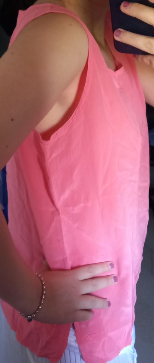 Canotta rosa salmone taglia M fresca