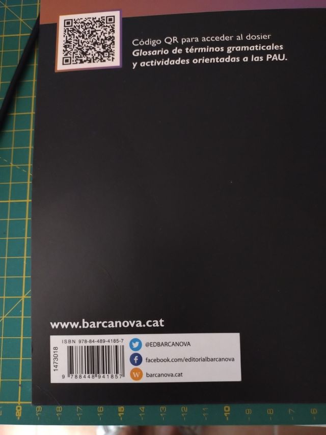 Libro texto Lengua castellana y literatura 2 bachi