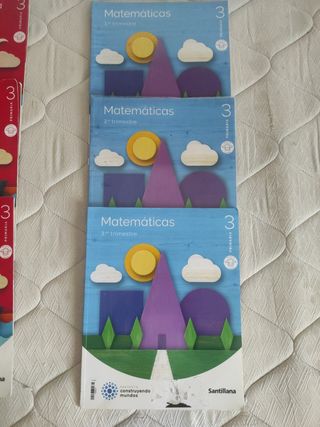 Libro de texto matemáticas.