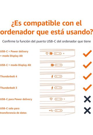 Amazon Basics - Cable adaptador de USB-C
