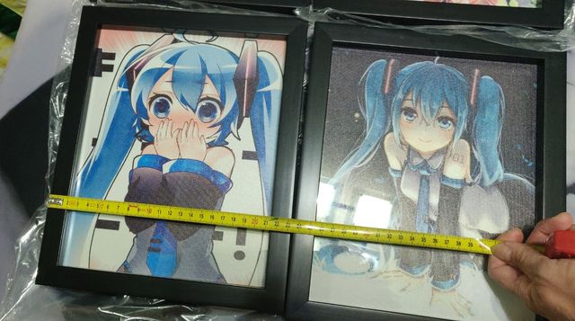 Pack cuadros de manga anime Hatsune