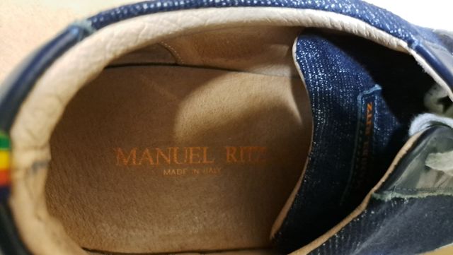 scarpe Manuel Ritz 42 blu