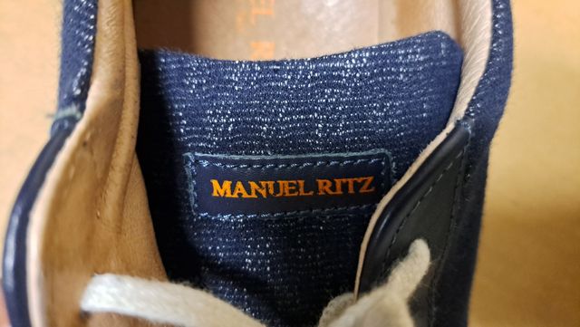 scarpe Manuel Ritz 42 blu