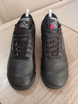Zapatillas reebok classic negras