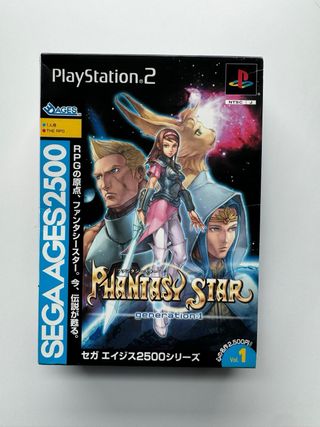 Phantasy Star Generation 1 - Sony ps2 - Japanese