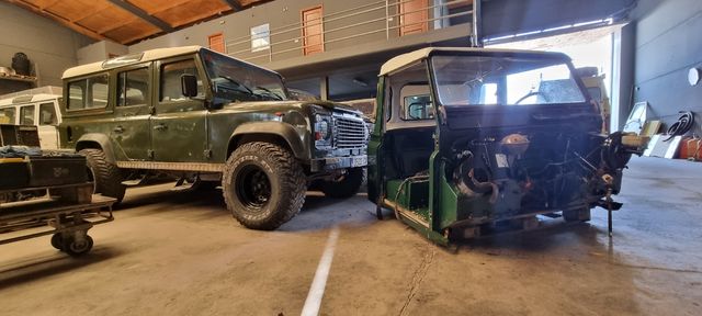 Cabina pickup land rover defender