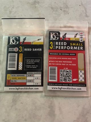 2 paquetes de 3Protector caña saxo alto y soprano