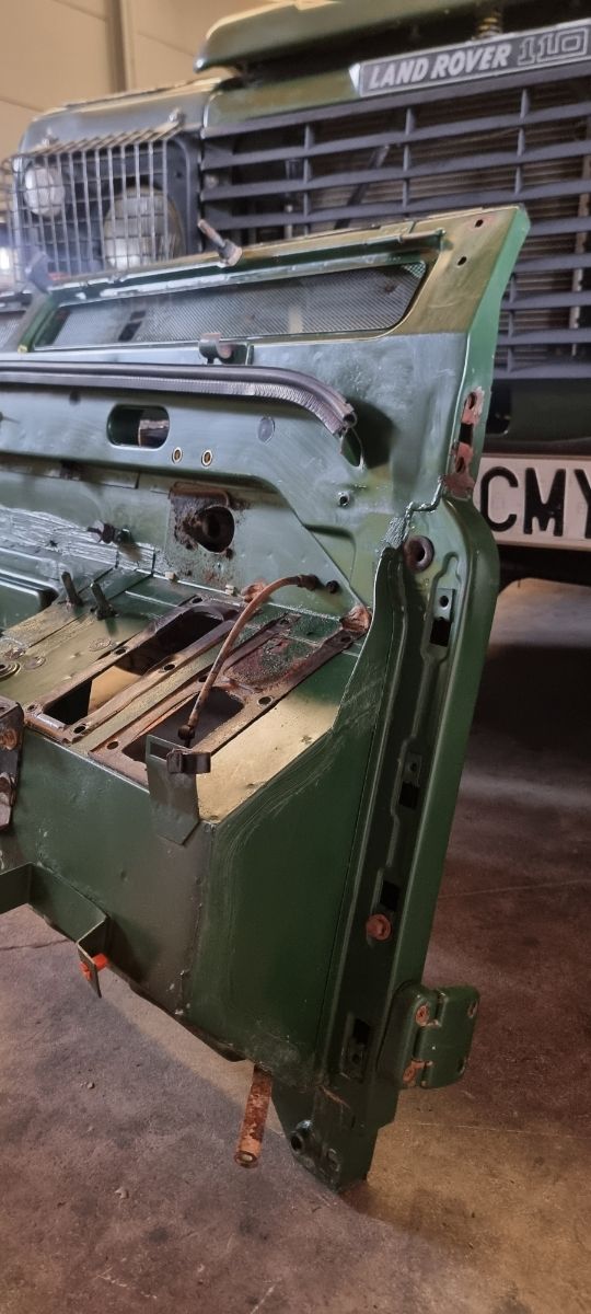 Manparo cortafuegos  land rover defender