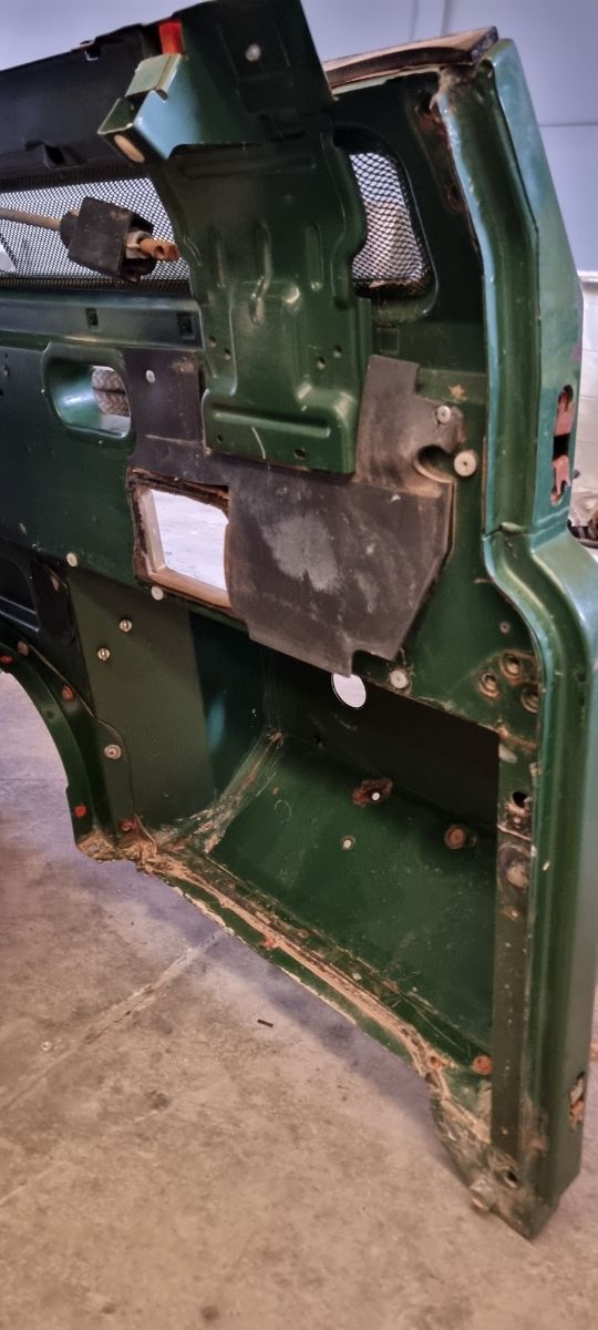 Manparo cortafuegos  land rover defender