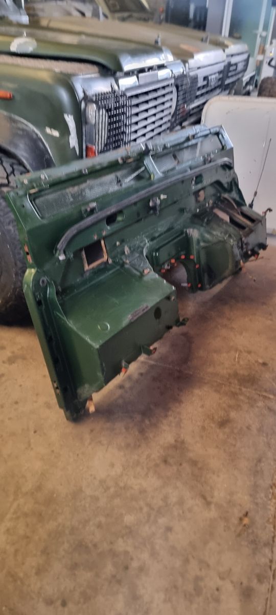 Manparo cortafuegos  land rover defender