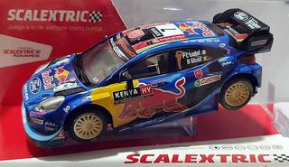 Ford Puma WRC Kenya Mud Effect Scalextric 1/32