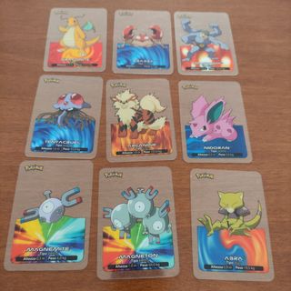 Lamin cards pokemon 2004-2005 edibas
