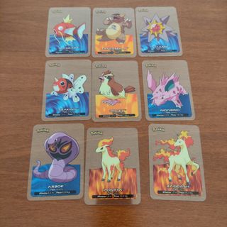 Lamin cards pokemon 2004-2005 edibas