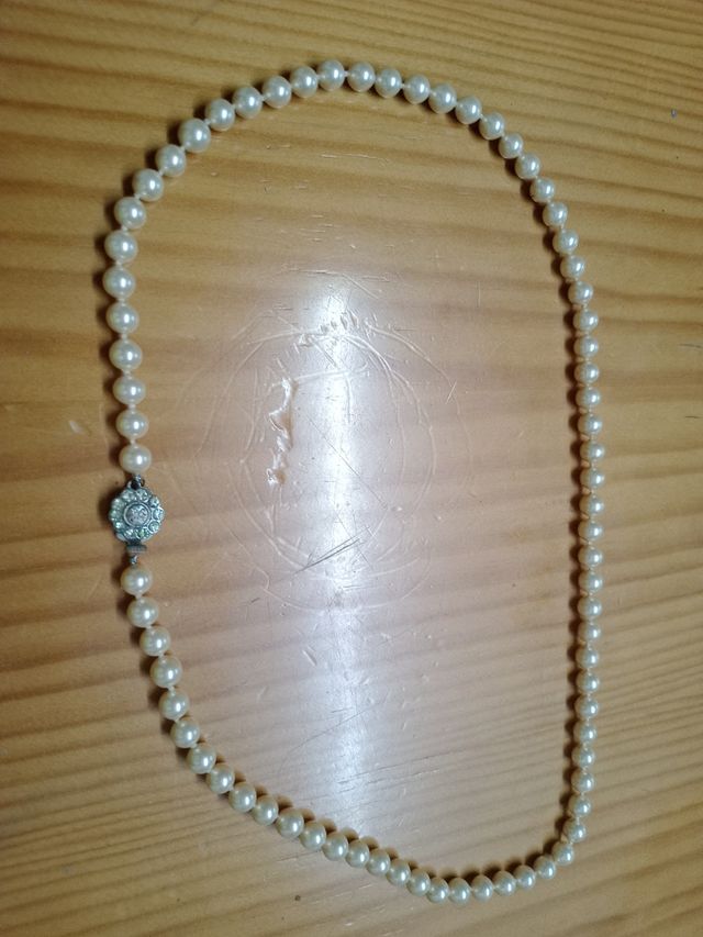Collar perlas