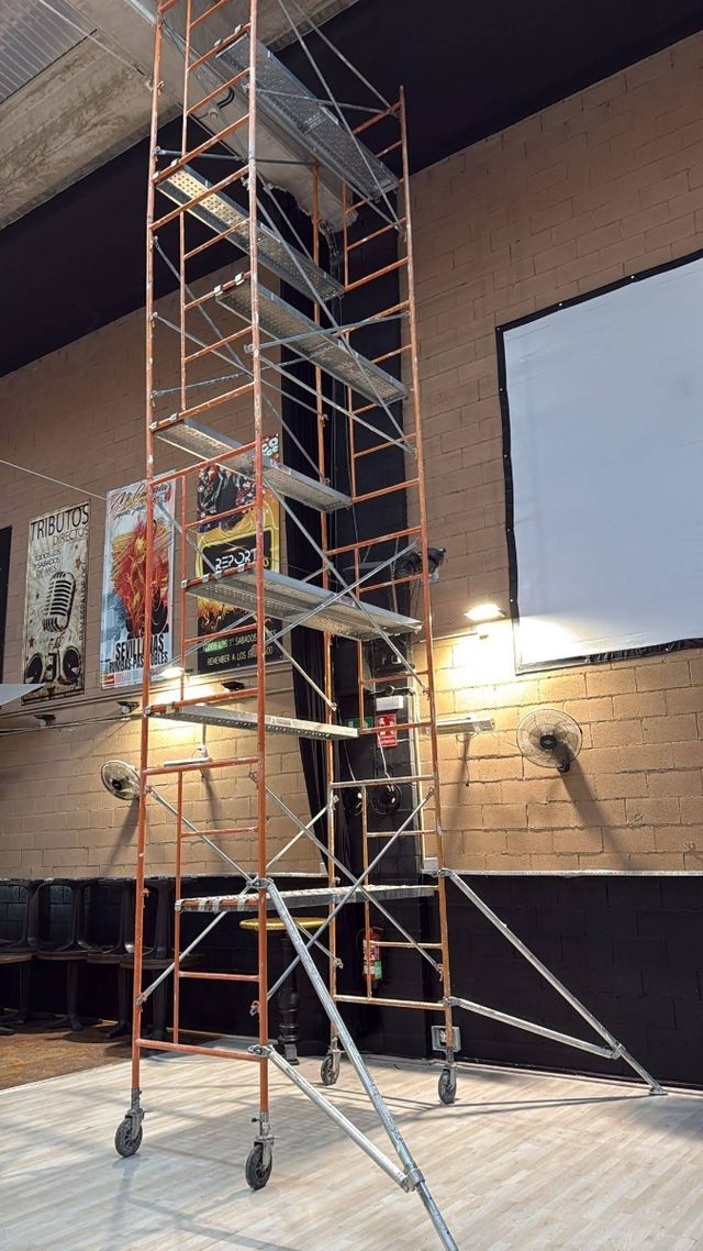 Alquiler andamio homologado