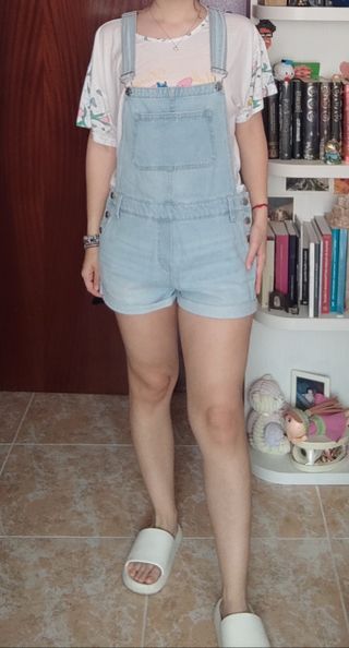 Peto corto vaquero Green Coast M