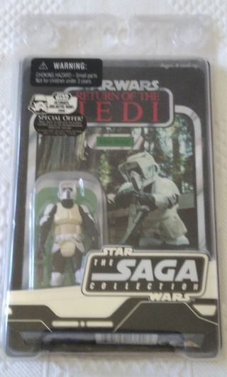 STAR WARS RETURN OF THE JEDI BIKER SCOUT