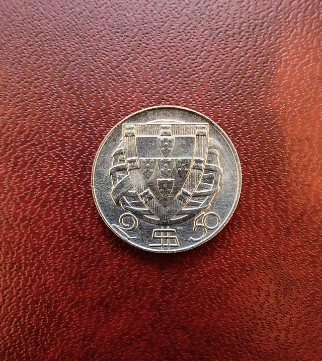 2.5 Escudos de plata 1948