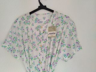 Bata verano nueva. Manga corta