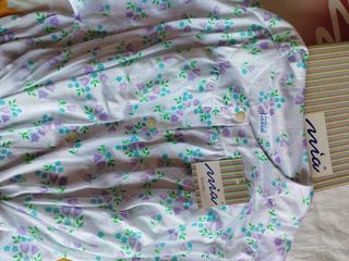 Bata verano nueva. Manga corta