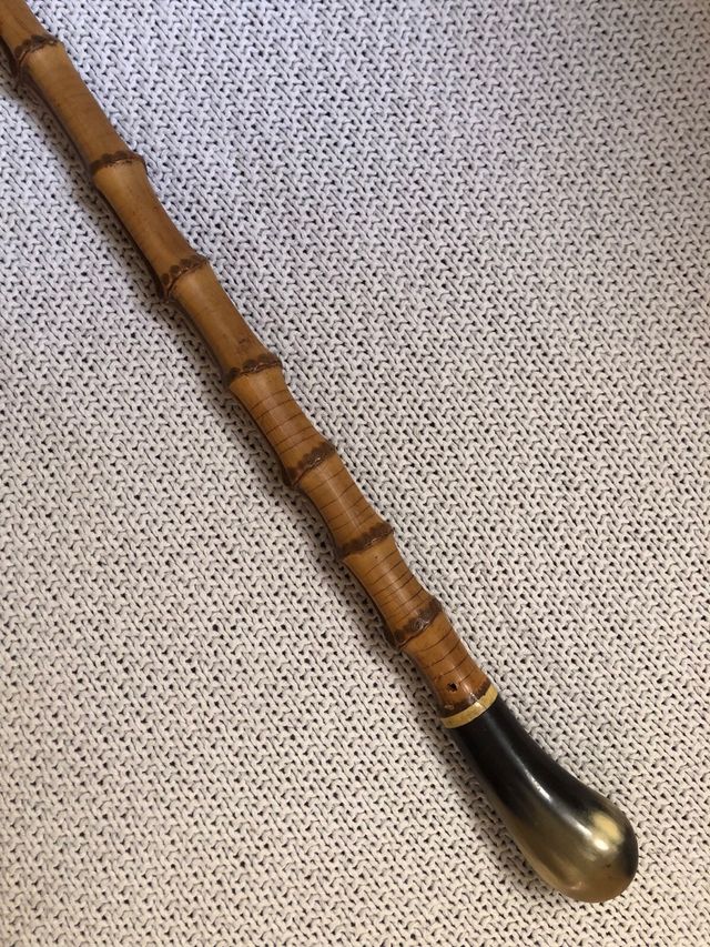 Baston antiguo dandy  bambu “whangee”