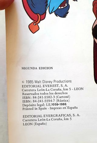 Libro Disney