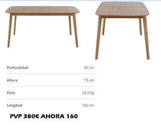 Mesa madera
