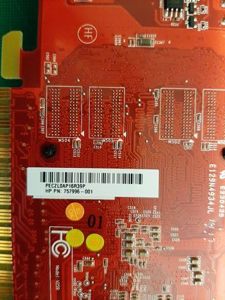 Tárjetas gráficas PCIe y AGP de 1Gb a 128Mb