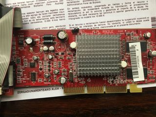 Tárjetas gráficas PCIe y AGP de 1Gb a 128Mb