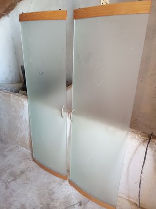 Puertas para vitrina