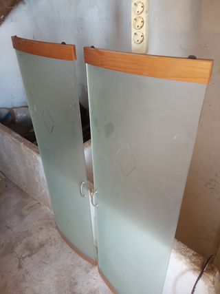 Puertas para vitrina