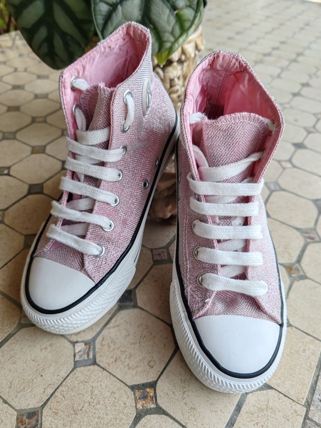 Sneakers luccicanti Rosa Pink Girl 33