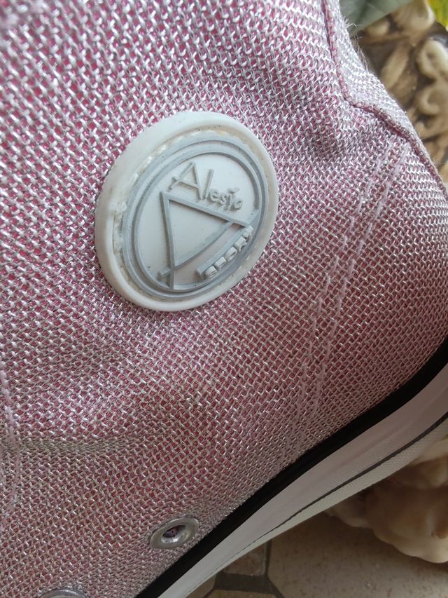 Sneakers luccicanti Rosa Pink Girl 33