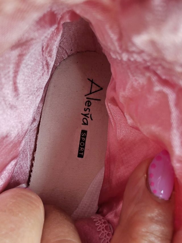 Sneakers luccicanti Rosa Pink Girl 33