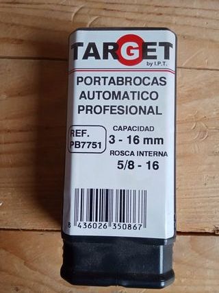 Portabrocas automático profesional TARGET 3-16mm,