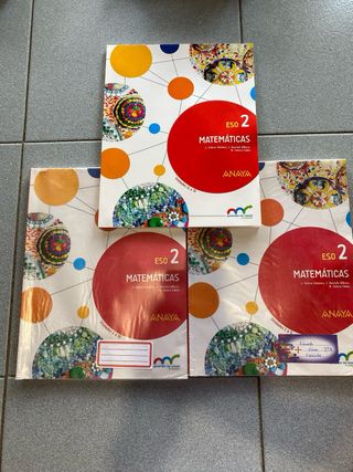 Libros matematicas 2° ESO