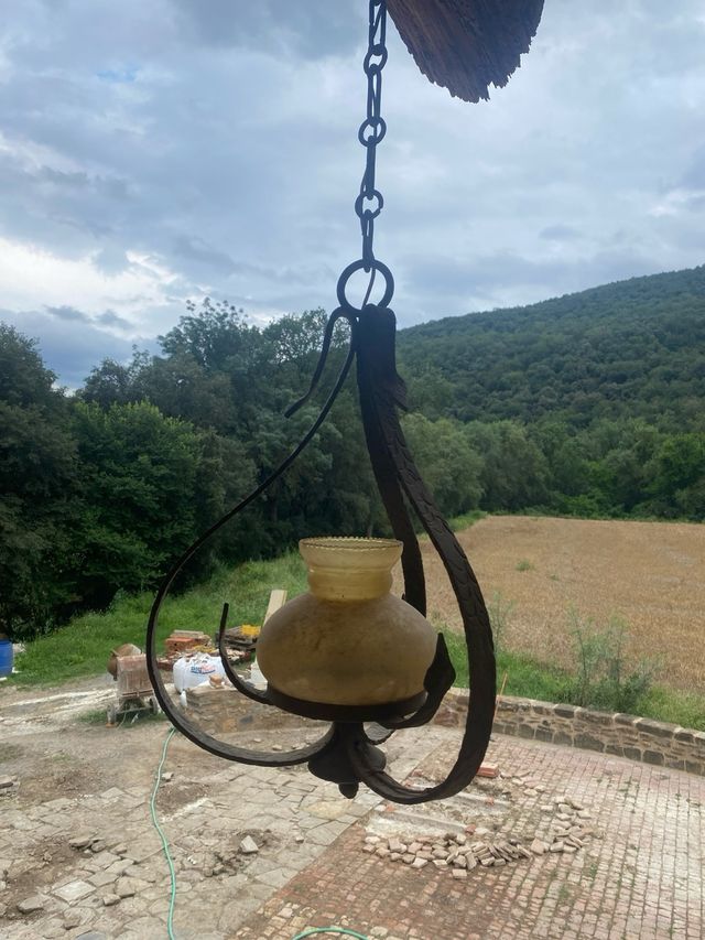 Lampada de forja lampara de forja