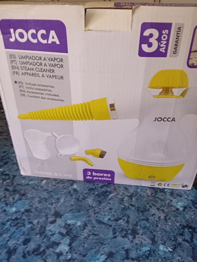 Limpiador a vapor pequeño sin estrenar