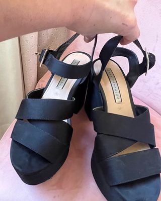 Tacones negros Zara