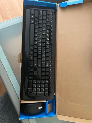 Teclado y raton inalambrico 