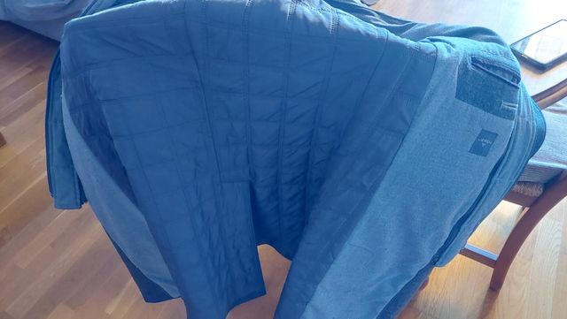 Abrigo hombre tres cuartos. Gris