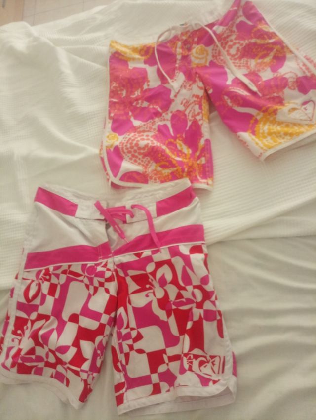 Lote dos bermudas roxi