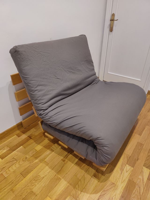 Sofá Cama Futón artesanal 90