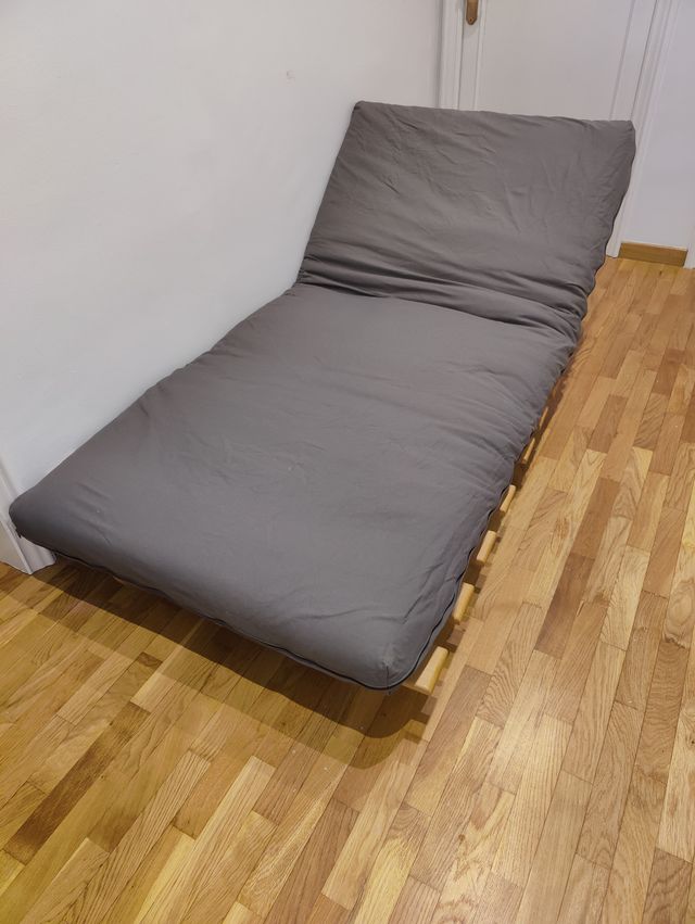 Sofá Cama Futón artesanal 90