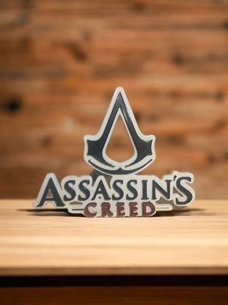 Letrero Assassins Creed 3d