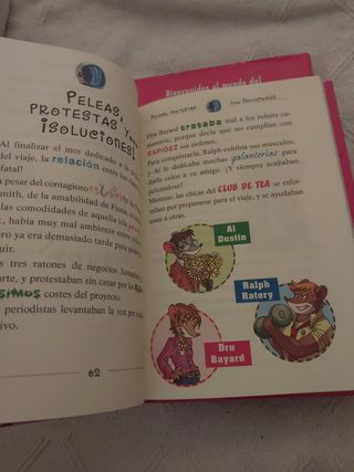 Lote 3 libros Tea Stilton.